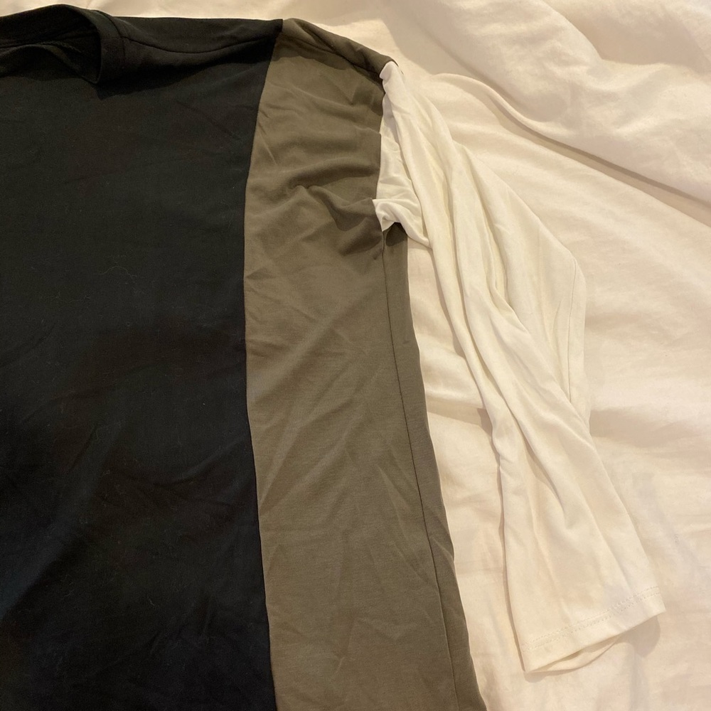 Anthropologie long sleeve colorblock long sleeve